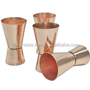 Pure Copper Cocktail Jigger Stainless Steel Copper Cocktail Jigger - Product Image 1