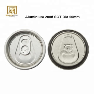 Tapa de lata de aluminio, fácil de abrir, para latas de bebida, cubiertas y tapas - Product Image 3
