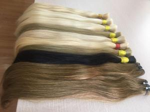 ผมต่อคุณภาพสูง เกรด 8A แบบตรง ไม่ผ่านการแปรรูป ผมแท้แบบเรมี่ จัดเรียงเกล็ดผมอย่างดี นุ่ม เงางาม ทำด้วยมือ - Product Image 2