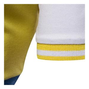 ผู้ชาย Patchwork แขนสั้น Street สวมเสื้อโปโลผู้ชายลําลองสลิมฟิตโปโลเสื้อโปโลฤดูร้อนพร้อมการออกแบบที่กําหนดเอง - Product Image 4