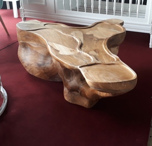 Mesa de centro de muebles de raíz de teca - Product Image 3