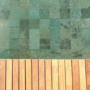 สระว่ายน้ำ BSB007แบบพรีเมี่ยมกระเบื้องหินสีเขียวกระเบื้องด้านนอกสำหรับใช้กลางแจ้ง - Product Image 1