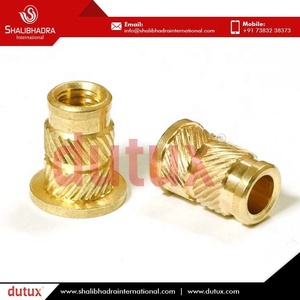 Fabricant indien Vis à bois Fournisseur en vrac d'écrous à insérer ronds en laiton avec insert fileté - Product Image 6