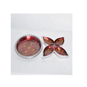 ชามโลหะอลูมิเนียมเคลือบสีลูกกวาด,ชามเสิร์ฟผลไม้แฮนด์เมด - Product Image 1