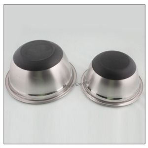 Stainless Steel Polished Eco-Friendly Anti-Skid <b>Camping</b> Bowl - Product Image 2