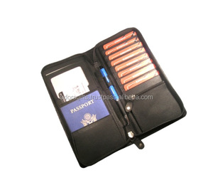 Cartera de viaje de cuero genuino de estilo de moda de gran calidad Nueva versión y barata - Product Image 1