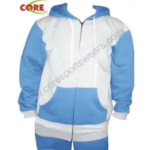 Venta al por mayor buena calidad nueva moda OEM personalizado bloque de Color de los hombres sudaderas con capucha - Product Image 1
