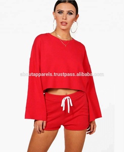 Shorts et haut court pour femmes, vêtements de Sport, de Yoga, d'entraînement physique, personnalisés, à la mode, vente en gros, 2 pièces, nouvelle collection 2020 - Product Image 2