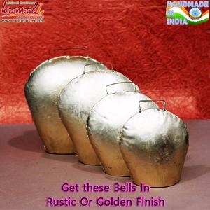 Campana de Vaca Jumbo Personalizada, Campanas de Vaca Grandes Hechas a Mano con Decoración de Metal Artesanal - Product Image 5