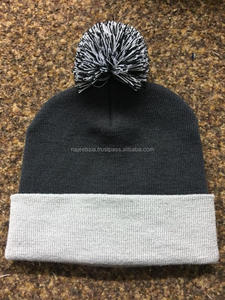 <b>Prime</b> Bags High Quality Winter Plain Dyed Custom Beanie Hat 100% Acrylic Warm Knitted Unisex Adult Digital Printing Custom Logo - Product Image 4
