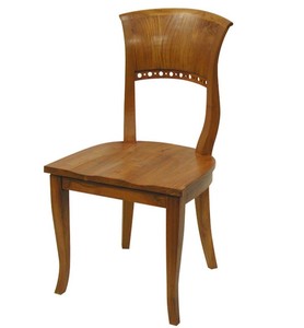 Muebles Indonesia-Muebles de madera de teca indonesia de silla de comedor - Product Image 1
