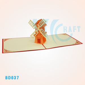 Tarjeta de felicitación emergente 3D de Construcción inspirada en Anime, artesanía de papel hecha a mano para amantes de los animales, recuerdo perfecto - Product Image 4