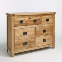 Mueble Modular de Madera Reciclada Personalizable para Cocina, Hogar u Hotel - Diseño Simple en Madera Maciza de Cerezo y Arce, Colores Personalizados Disponibles, Diseño 3D Gratuito