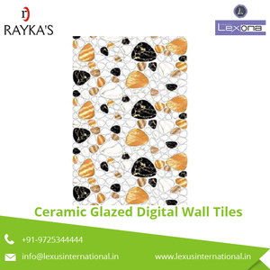 Carreaux muraux intérieurs classiques modernes Céramique émaillée brillante Carreaux muraux numériques au prix de gros - Product Image 2