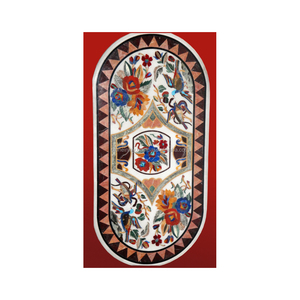 Belle Main Marbre Dessus De Table Exclusif - Product Image 1