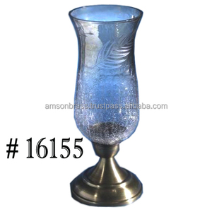 Verre design coeur et étoile avec lampe bougie en aluminium - Product Image 3