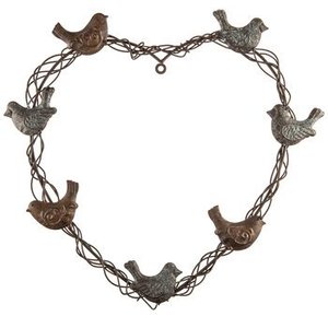 Metal Leaves Wreath for Home <b>Wall</b> Decor - Product Image 3