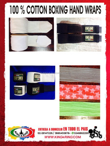 Envolturas de mano baratas impresas personalizadas de Equipo de Boxeo de protección Premium - Product Image 1