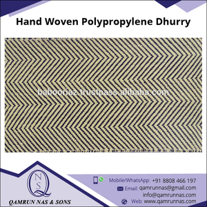 พรมขนสัตว์และโพรพิลีนถักกันลื่นแบบเรียบหรูหราเสื่อปูพื้นแบบสองด้านทันสมัยสำหรับห้องนั่งเล่น - Product Image 3