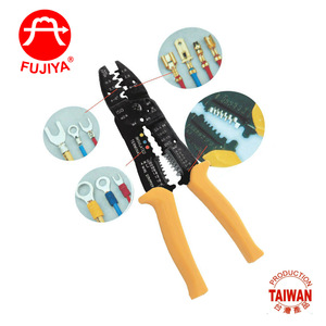 Multi Functional Industrial Grade Metric Serrated Jaw OEM High Carbon Alloy Steel Soft Grip <b>Plastic</b> Manual Wire Stripper Cutter - Product Image 6