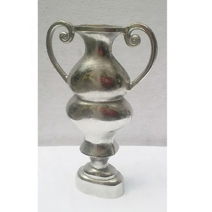 <b>UNIQUE</b> HOME DECORATION TROPHY FLOWER <b>VASE</b> METAL <b>VASE</b> HOT SELLING ANTIQUE <b>VASE</b> WITH HANDLES in WHOLESALE PRICE - Product Image 1