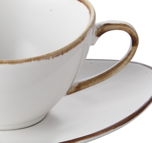 Bộ Cốc Và Đĩa Gốm Sành Điệu - Product Image 4