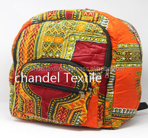 Sac à dos unisexe en tissu wax africain tribal Dashiki, sac à dos pour livres, usage quotidien, sac d'école pour étudiants, sac à dos Dashiki - Product Image 3