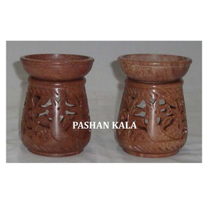 Beautiful Soapstone Aroma Fragrance Oil Burner - Product Image 1
