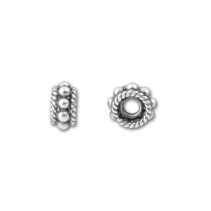 แฟนซี925เงินสเตอร์ลิง Spacer สำหรับสร้อยคอ - Product Image 1