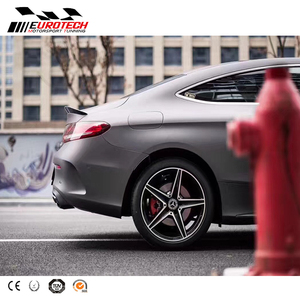 Kit de carrosserie pour bmw W205 coupé C63, diffuseur de pare-chocs avant, pour classe <span class=keywords><strong>C</strong></span> W205 coupé <span class=keywords><strong>sport</strong></span> 2015 — 2017 - Product Image 6