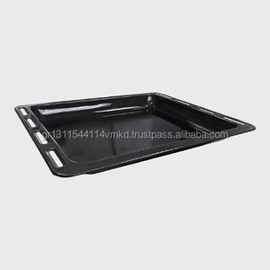 Eco Friendly <b>Enamel</b> Rectangular <b>Baking</b> <b>Tray</b> Shallow (XL) suitable for Oven - Product Image 1