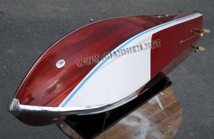 RIVA AQUARAMA SPECIAL X-LARGE HOLZ GESCHWINDIGKEITS BOOT MODELL-HANDWERK BOOT