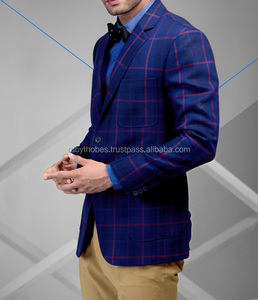 سترة أنيقة بقصة ضيقة للرجال بصفين الصدر مع طباعة مقاس كبير سترة بتصميم العريس للبالغين - Product Image 1
