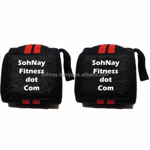 Poignet de qualité supérieure pour l'haltérophilie avec logo personnalisé et couleur caoutchouc naturel et PVC résistant à l'usure Vente en gros - Product Image 4