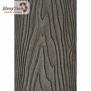 Ziet eruit als echte hout outdoor decking 3d houtstructuur wpc dek