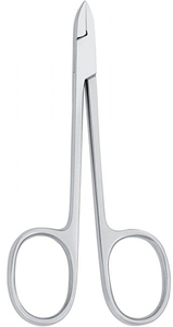 Cuticle Nipper Scissor Handle with Finger <b>Ring</b> Available in Jaw 12-14-16 and Full Jaw Professional Scissors Made by Life Care. - Product Image 3