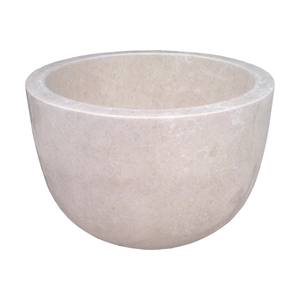 Lavabo independiente de mármol profundo de diseño especial al mejor precio para bañeras y jacuzzis de instalación Hammam o Kurna - Product Image 2