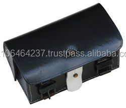 Boîte à cartouches en cuir véritable 100% personnalisable avec sangles Matériau en toile de haute qualité pour une utilisation en extérieur Reproduction uniforme - Product Image 4