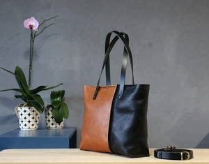 Leather <b>Tote</b> Handmade Bag Large AM-0015 - Product Image 2