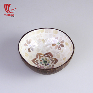 ดีไซน์ใหม่!!! ชามกะลามะพร้าวเคลือบเงาธรรมชาติสำหรับขาย/ชามมะพร้าวทำมือราคาถูกจากเวียดนาม - Product Image 6