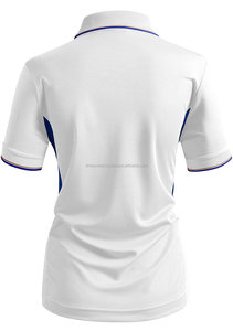 <b>Ladies</b> High Quality Short Sleeve Zip up <b>Polo</b> <b>Shirt</b> / Sports <b>Shirt</b> / T-<b>Shirt</b> - Product Image 3