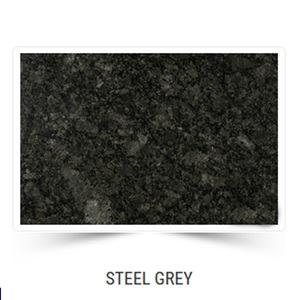 Dalles de granit gris acier de qualité supérieure, pierre naturelle polie pour comptoirs, revêtements de sol et revêtements muraux - Product Image 5