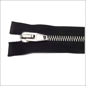Wholesale Nylon Polyester Open-End Metal Zipper Roll Auto-Lock Feature Long Chain for Jackets Shoes Bags Luggage <b>Pillows</b> - Product Image 3
