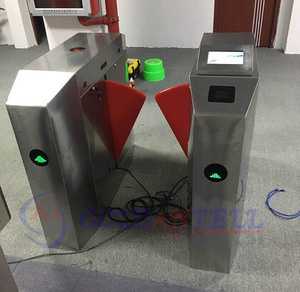 Tornello a Barriera Ottica ad Alta Velocità con Lettore Biometrico NFC QR Anti-intrusione per <span class=keywords><strong>Metro</strong></span>, Aeroporti e Stazioni - Certificato CE - Product Image 2