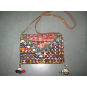 Bolso de mano de Metal con mosaico Multicolor de la mejor calidad, bolso de fiesta de boda de tela de algodón de lujo, característica de Metal desmontable para noche - Product Image 1