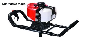 Taladro de tierra de alta eficiencia, excavadora de 52cc con orificio para motor de gasolina, barrena de tierra refrigerada por aire - Product Image 3
