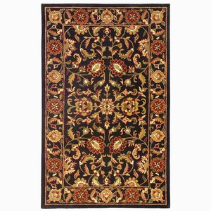 Alfombra de lana tradicional india, 100% - Product Image 1