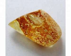 Gema de cabujón de Polonia, ámbar amarillo Natural, calidad superior, precio al por mayor - Product Image 2