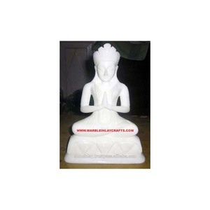 Italian Marble Handmade God Buddha Statue - Product Image 1