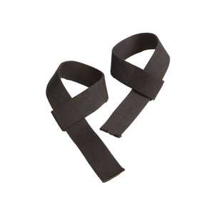 Correas de algodón personalizadas para levantamiento de pesas, equipo de gimnasio para fitness y culturismo, logo personalizado, Color negro, venta al por mayor, 2022 - Product Image 5